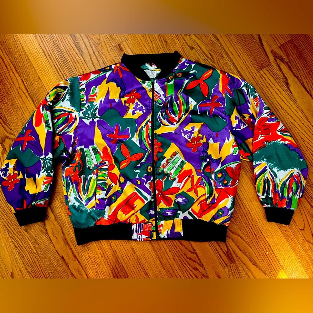 Vintage Stefano world wide size large jacket